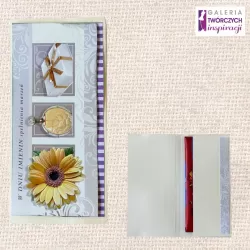 Opakowanie na czekoladę „W dniu Imienin – Spełnienia marzeń” – 8,5 na 17 cm